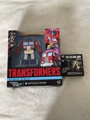 Transformers Studio Series 86 MTMTE Optimus Prime Battle W/NB-01 Killing Arm NEW