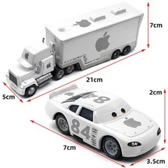 Disney Pixar Cars Lightning McQueen Mack Hauler Truck & Car Set Model Toys Gifts