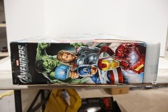 Avengers S.H.I.E.L.D. Helicarrier w/ Captain America 2011 Shield Marvel