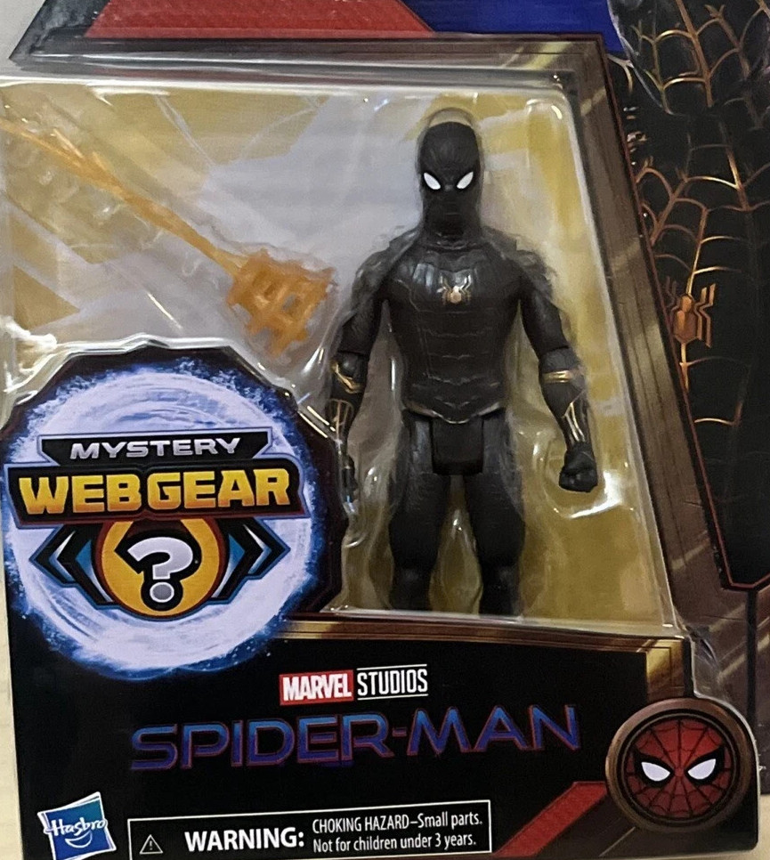 MARVEL STUDIOS SPIDER-MAN MYSTERY WEB GEAR 6 INCH ACTION FIGURE NOT PRODUCED NEW