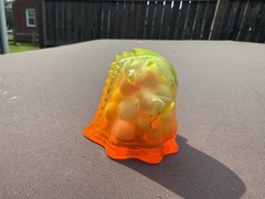 POPMART x YUKI – Transparent Series – Burning Sun Vinyl Figure New Without Box