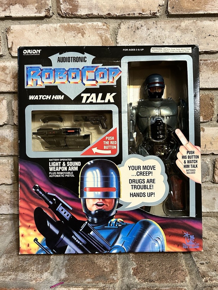 12 INCH ROBOCOP 1993 Toy Island Mint in Box