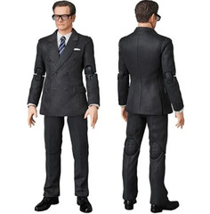 New Medicom MAFEX No 073 Kingsman Harry Galahad Hart Action Figure 1/12 Sealed!