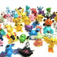 24/144 Style Pokemon Figure Toys Anime Pikachu Action Figure Model Xmas Gift