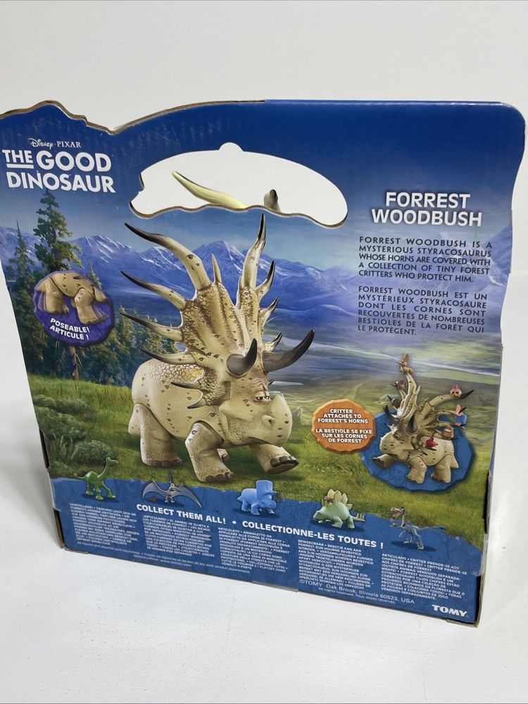 The Good Dinosaur Forrest Woodbush Feature Action Figure – New in box