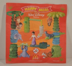 RARE 2003 Junior Tree 3″ McDonald’s EUROPE Action Figure Disney Jungle Book