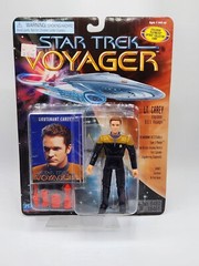 Star Trek Voyager Action Figure Lieutenant Carey Playmates Vtg 1996