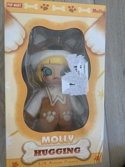 Authentic POP MART Molly Hugging 1/8 Action Figure Sealed Gift HOT