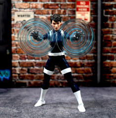 Wave Effect Piece Set – Type 1 Blue – Great for Magneto, Quake, Action Figures