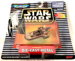 Micro Machines 1997 Star Wars Landspeeder Die Cast Metal #66260 New Sealed