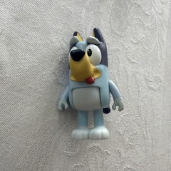 Bluey Family Friends Action Figure Lot of 4 Complete Bingo Muffin Bandit