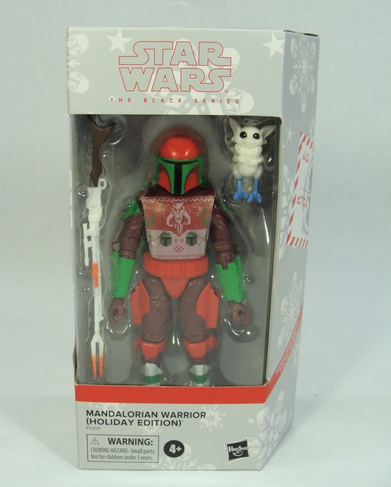 STAR WARS BLACK SERIES THE MANDALORIAN HOLIDAY EDITION 6″ ACTION FIGURE MISB