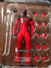 In US! MESS TOYS Symbiote Spider-Man Action Figure Model Joint Mobility Toy Gift