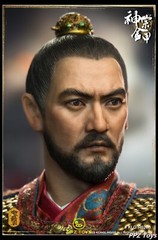 Kong Ling Ge Emperor of Ming Dynasty 1/6 WanLi Zhu Yijun Golden Armor KLG-R026B