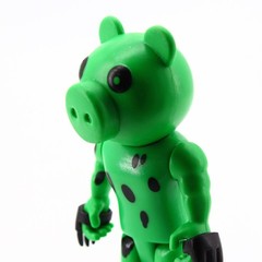Roblox Piggy Dinopiggy Figure Series 1 Green Dino Pig Jazwares 3.5in