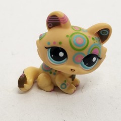 Littlest Pet Shop Cat 1839 Figure LPS Hasbro 1.5″ COL-5859