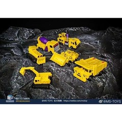 1PCS Box Set Magic Square MS-B48 Power King Devastator G2 Ver. Set of 6 Figure