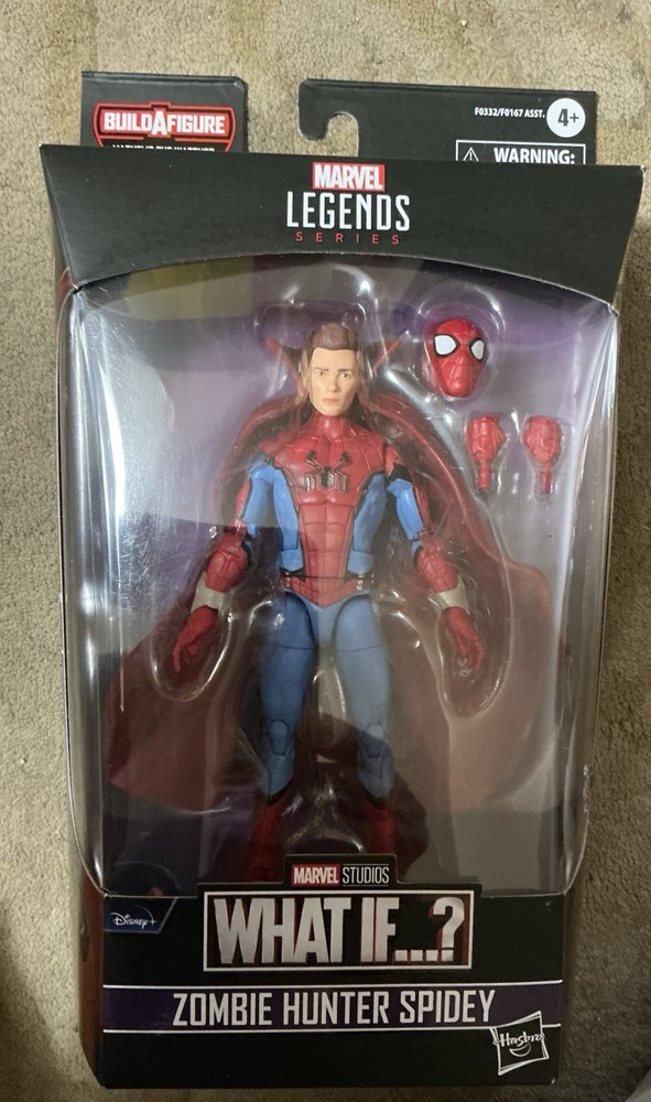 Marvel Legends What If Zombie Hunter Spidey Spider-man Action Figure 2021 MIP!