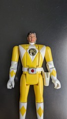 MMPR Auto Morphin Series 2 – Red Black Yellow – Rocky Adam Aisha – Custom, READ