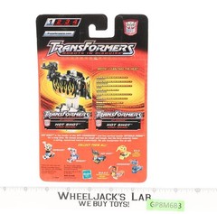 Hot Shot Spy Changers Transformers Robots in Disguise 2001 Hasbro NEW SEALED
