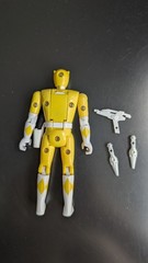 MMPR Auto Morphin Series 2 – Red Black Yellow – Rocky Adam Aisha – Custom, READ