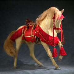 Mr.Z 1/6 Scale Animal Resin Simulation Toy Akhal-Teke Horse Figure 6 Color Model