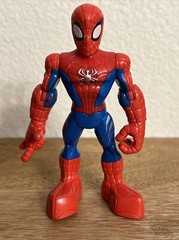 Spider Man Marvel 5” Action Figure Plastic Hasbro 2011 Toy (Pre-Owned)