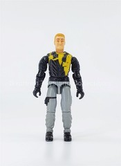 GI JOE COMANDOS EM ACAO CEREBRO (MACE) FIGURE 99% COMPLETE w/ACCS BRAZIL ESTRELA