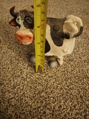 Cartoonish Booble Cow Body Figure