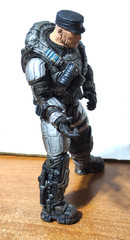 Gears of War 2 Colonel Victor Hoffman 2008 NECA 7″ Figure Loose