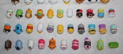 Large Lot of 98 Disney Tsum Tsum Small Medium & Large Stackable Vinyl Figures