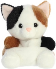 Aurora Plush Toy Adorable Palm Pals #33877 Peebs Calico Cat 5 inches NWT