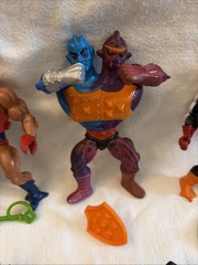 5 VTG Masters Of The Universe Figures Lot Hordak Stinkor Spikor Twobad Clawful