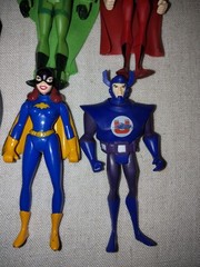 Huge Action Figure Lot of 15 DC Universe Justice League Unlimited 4″ Blue Beetle