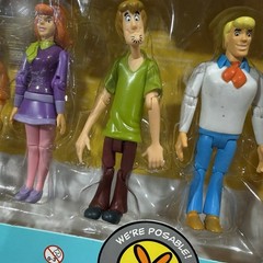 Vtg 2002 Scooby-Doo Mystery Solving Crew 5 Figures Set – NEW IN BOX Cartoon Net.