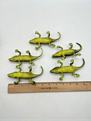 Crocodile / Alligator Plastic Animal Toy Figure Lot Of 11
