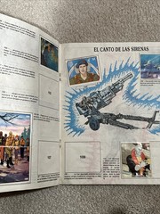 GIJoe International Isreal Panini Album Partially Complete Rare HTF