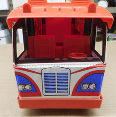 Vintage 1973 Ideal Toys Evel Knievel Scramble Van w/ Accessories LOOK!