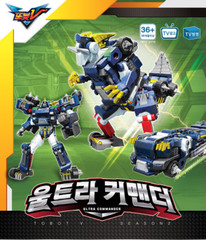 TOBOT V ULTRA COMMANDER Beast Dino Megazord Transforming Robot Vehicle KOREA Toy