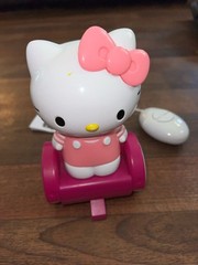 Hello Kitty Pink and White Remote Control Ride-On Toy
