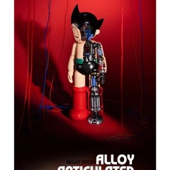 1PCS New GONG X Pop Mart Astro Boy (Mighty Atom) Alloy Action Figure Model in S