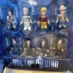 Doctor Who The Eleven Doctors Micro-Figure Set Character Building NIP