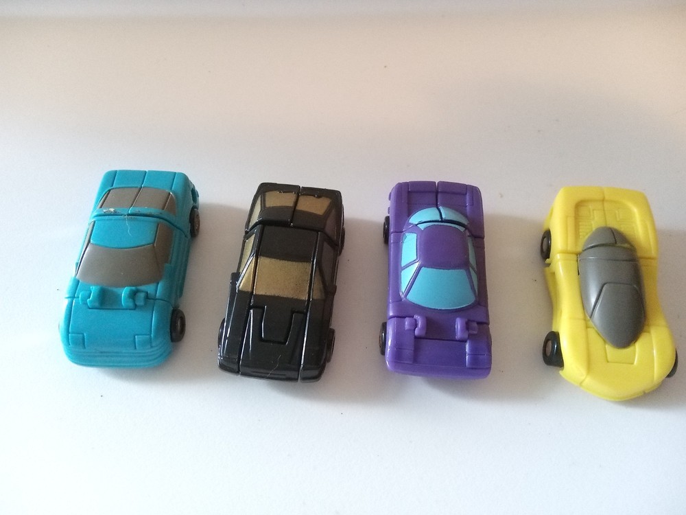 Transformers G1 Micromaster Decepticon Sports Car Patrol lot (1989)