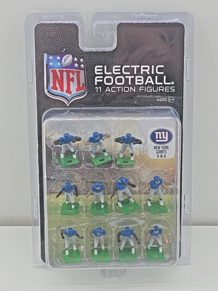 🏈 NEW Tudor NFL Electric Football Action Figures New York Giants 9-16-D