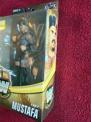 WWE Elite Legends 19 Kama Mustafa new in box defender case