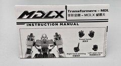 Transformers MDLX ThreeZero Megatron Original Release Complete