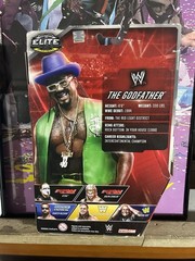 The Godfather Mattel Elite Series 39 WWE First Time in the Line Rookie WWF