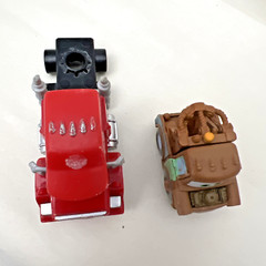 Disney Pixar Cars Mater & Mack Die Cast / Plastic Cars Trucks Mattel Lot of 2