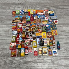Zuru Mini Brands Huge Lot Over 70+ Pieces Toys Food Spices Candy Snacks Sauces
