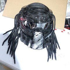 Predator Motorcycle Helmet Full Face Head Alien Hunter Graphic Racing Gear Gift